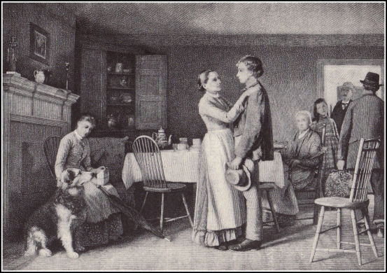The Baldwin Project An American Book Of Golden Deeds By James From The Painting By Thomas Hovenden