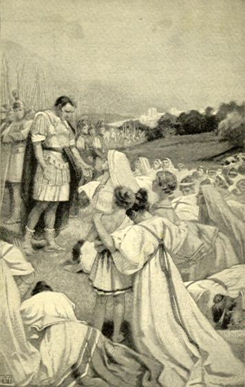 Coriolanus stands before Rome