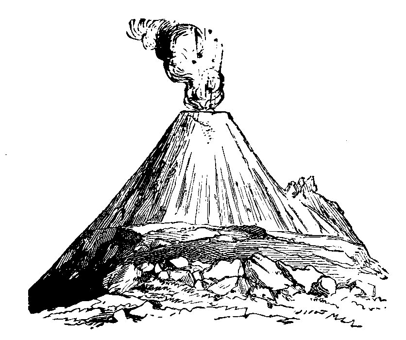 Line Drawing Volcano : The baldwin project madam how and lady why by charles